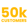 50k+ Customers